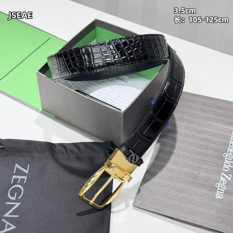 Zegna belt 35mmX105-125cm 8L03